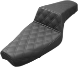 Step-Up Seat - Full Lattice Stitch - Black - XL 1977 - 2003