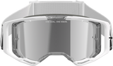 Vision 8 Goggle - Corp - White - Silver Mirror Lens