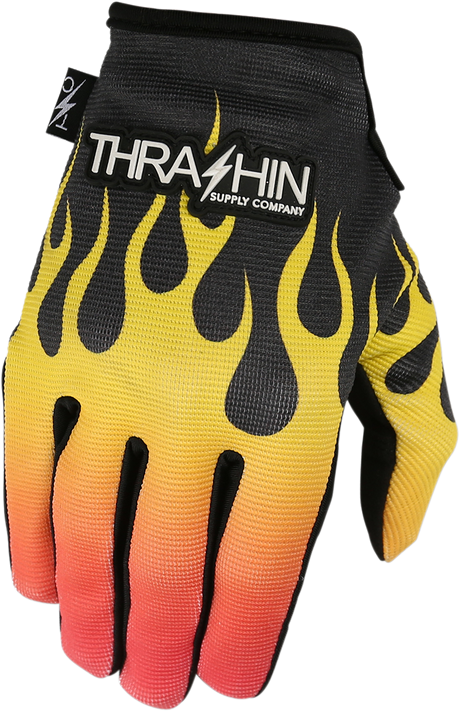 Stealth Gloves - Flame - XL