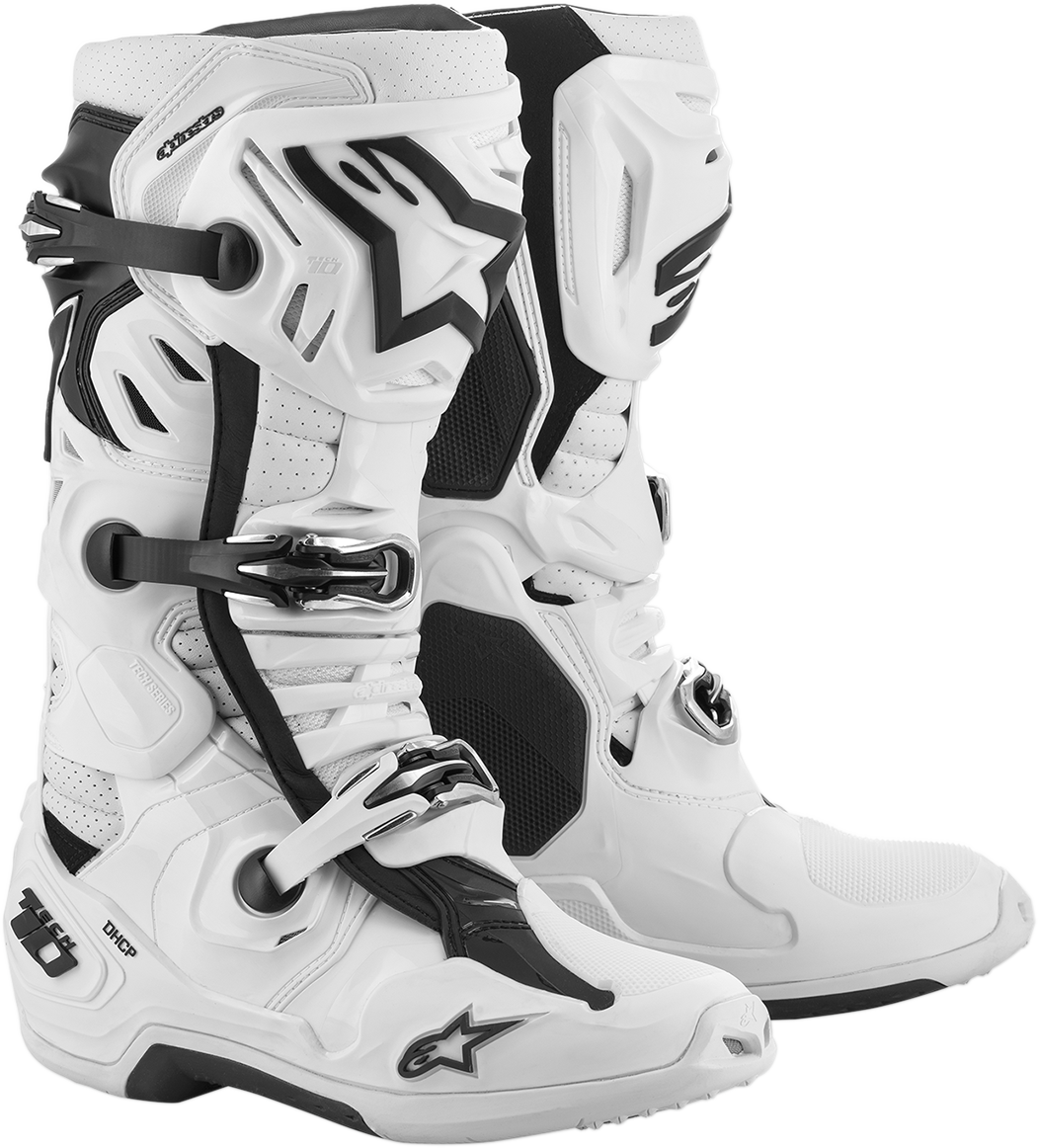 Tech 10 Supervented Boots - White - US 12