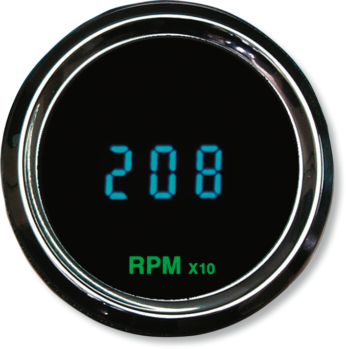 3027 Odyssey II Tachometer - Resolution 10 RPM - 2.0625\"