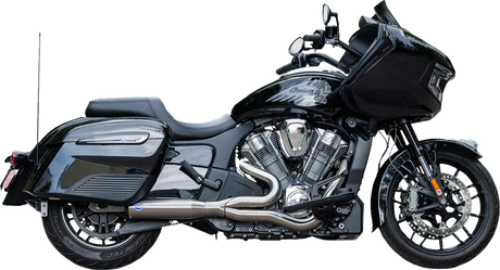 2-into-1 Qualifier Exhaust System - 50-State - Brushed - Stainless Steel 2020 - 2023