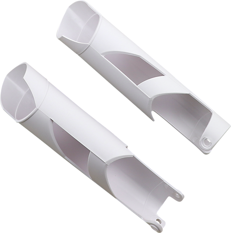 Lower Fork Covers for Inverted Forks - White 2008 - 2015
