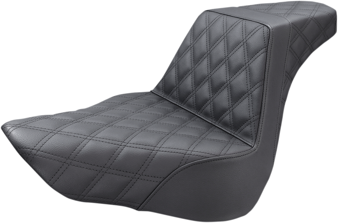 Step-Up Seat - Full Lattice Stitch - Black - FL/FX \'18-\'23 2018 - 2023
