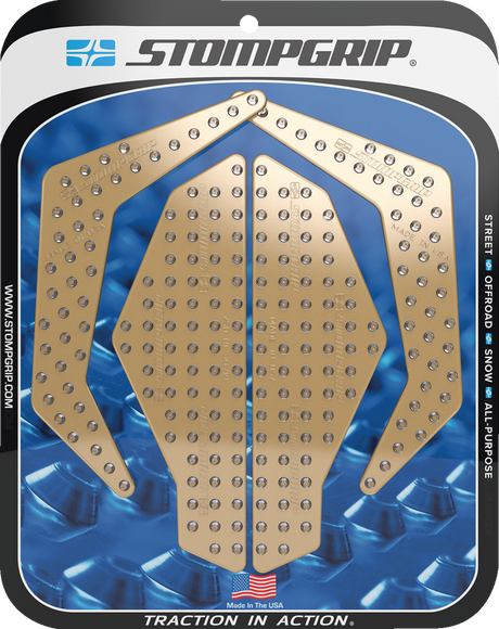 Traction Pad Tank Grips - Volcano - Clear - GSX-S 1000SM Katana 2020 - 2020