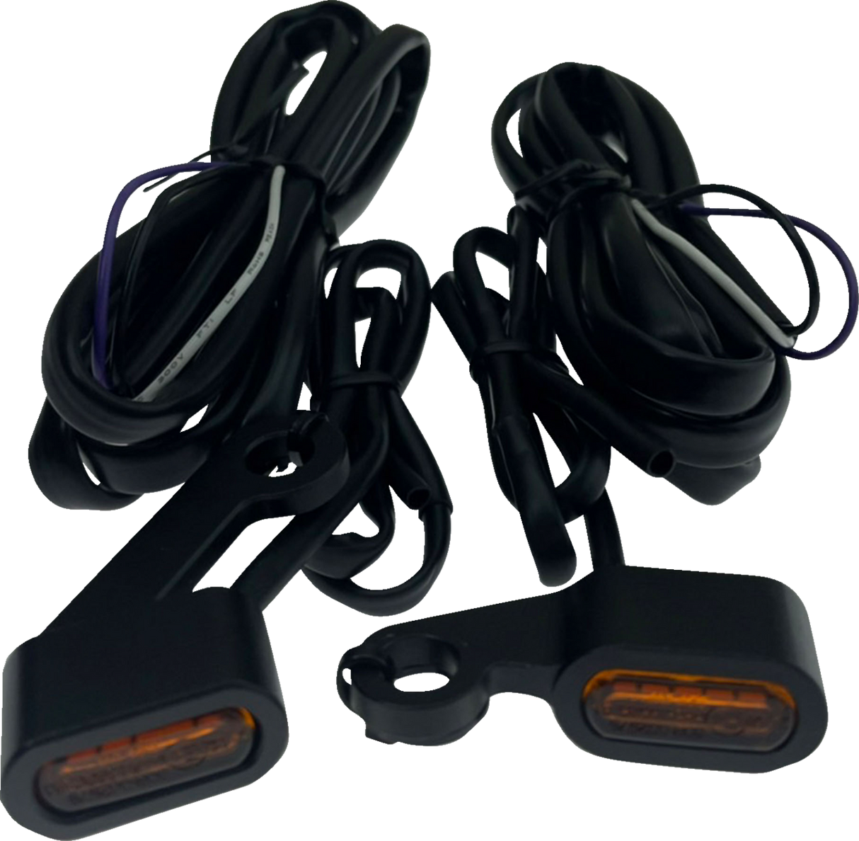 Marker Lights - Black - Amber Lens - \'04-\'13 XL 2004 - 2013