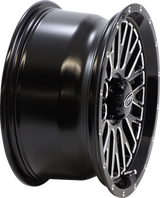 Wheel - Momentum - Front/Rear - Black/Milled - 14x7 - 4/156 - 5+2 (+30 mm) 2003 - 2023