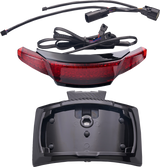 Taillight/License Plate Holder - Red Lens - Black 2014 - 2022