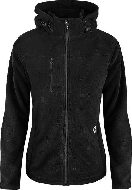 Women\'s 7V Thermite Fleece Heated Jacket 2.0 - Black - 2XL