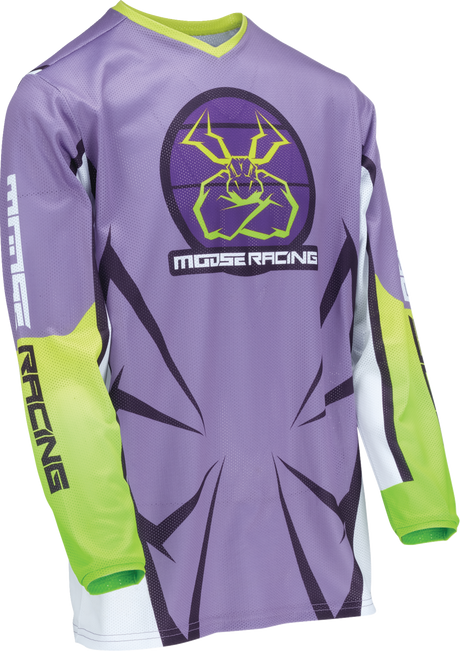 Youth Agroid Mesh Jersey - Purple/White - XL