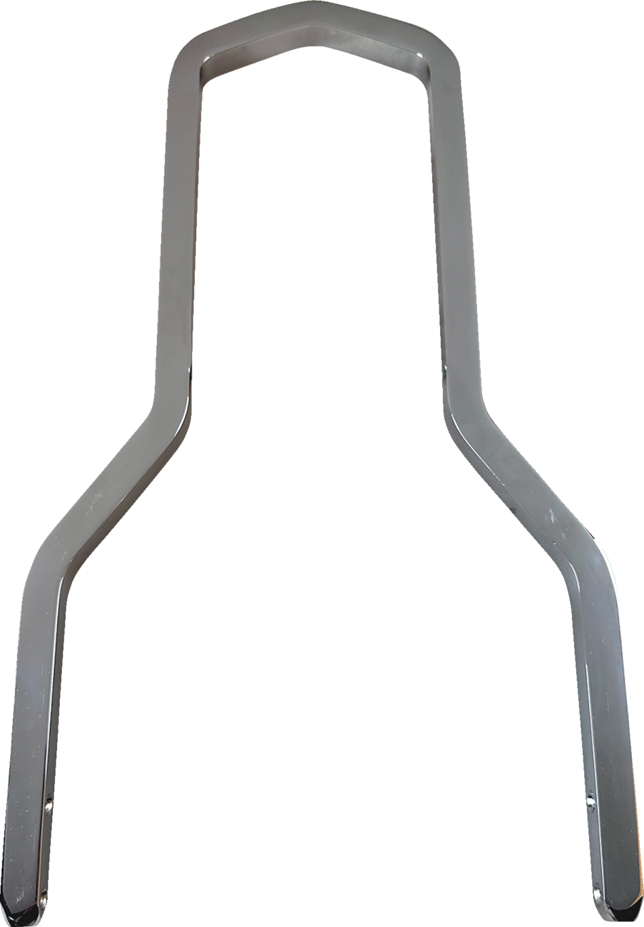 Square Sissy Bar - Chrome - 10.14\" H x 8.75\" W 1999 - 2024