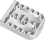 Brake Pedal Cover - Silver - Serrated 2018 - 2023