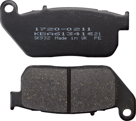 Organic Brake Pads - Sportster 2004 - 2013