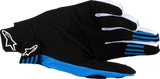 Techstar MX Gloves - Black/Blue - 2XL