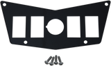 Dash Plate - 4 Switch - Black 2008 - 2018