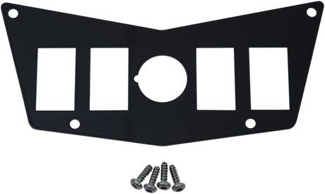 Dash Plate - 4 Switch - Black 2008 - 2018