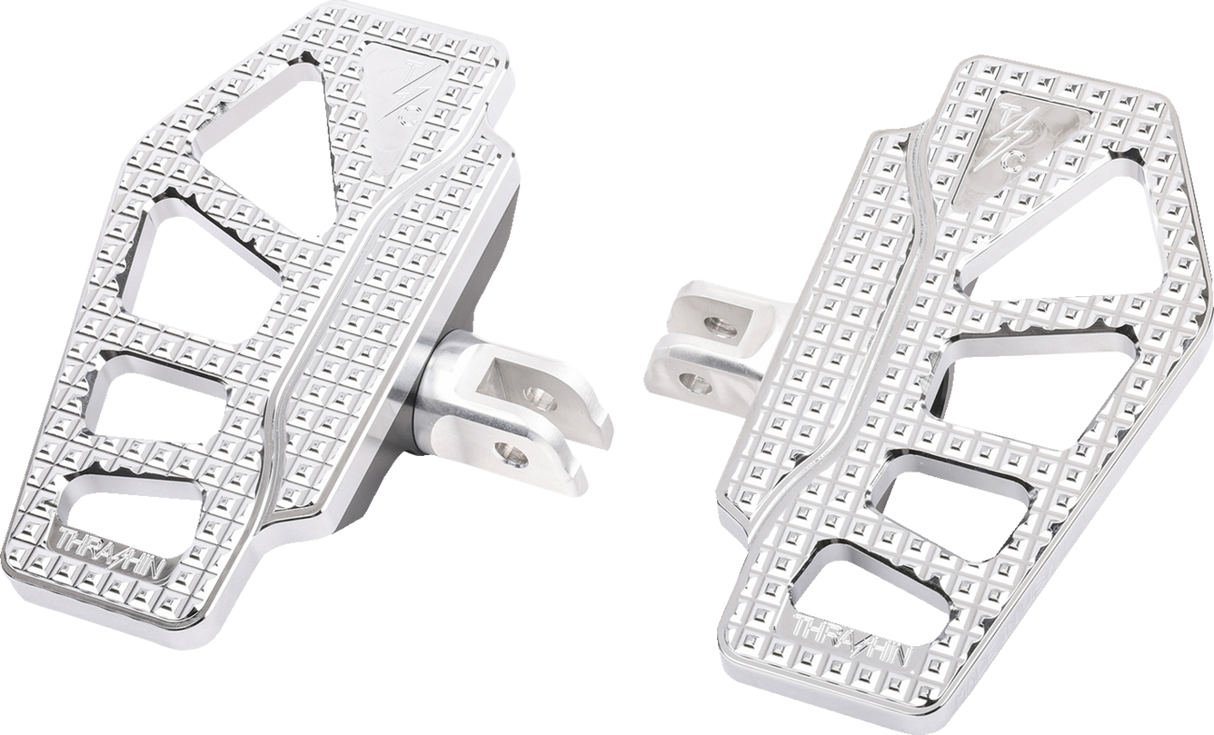 Apex Mini Floorboards - Front - Chrome 2018 - 2023