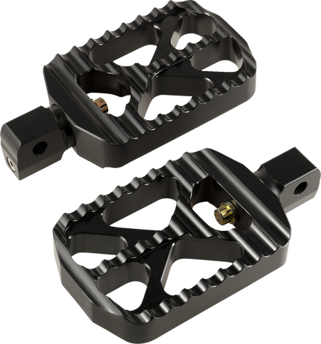Bear Claw Footpegs - Black - Indian 2015 - 2023