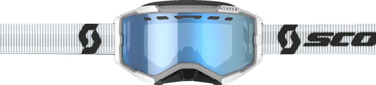 Fury Snow Goggles - White - Blue