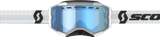 Fury Snow Goggles - White - Blue