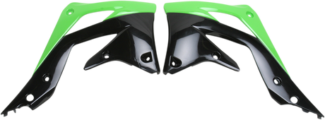 Radiator Shrouds - Green/Black 2012 - 2015