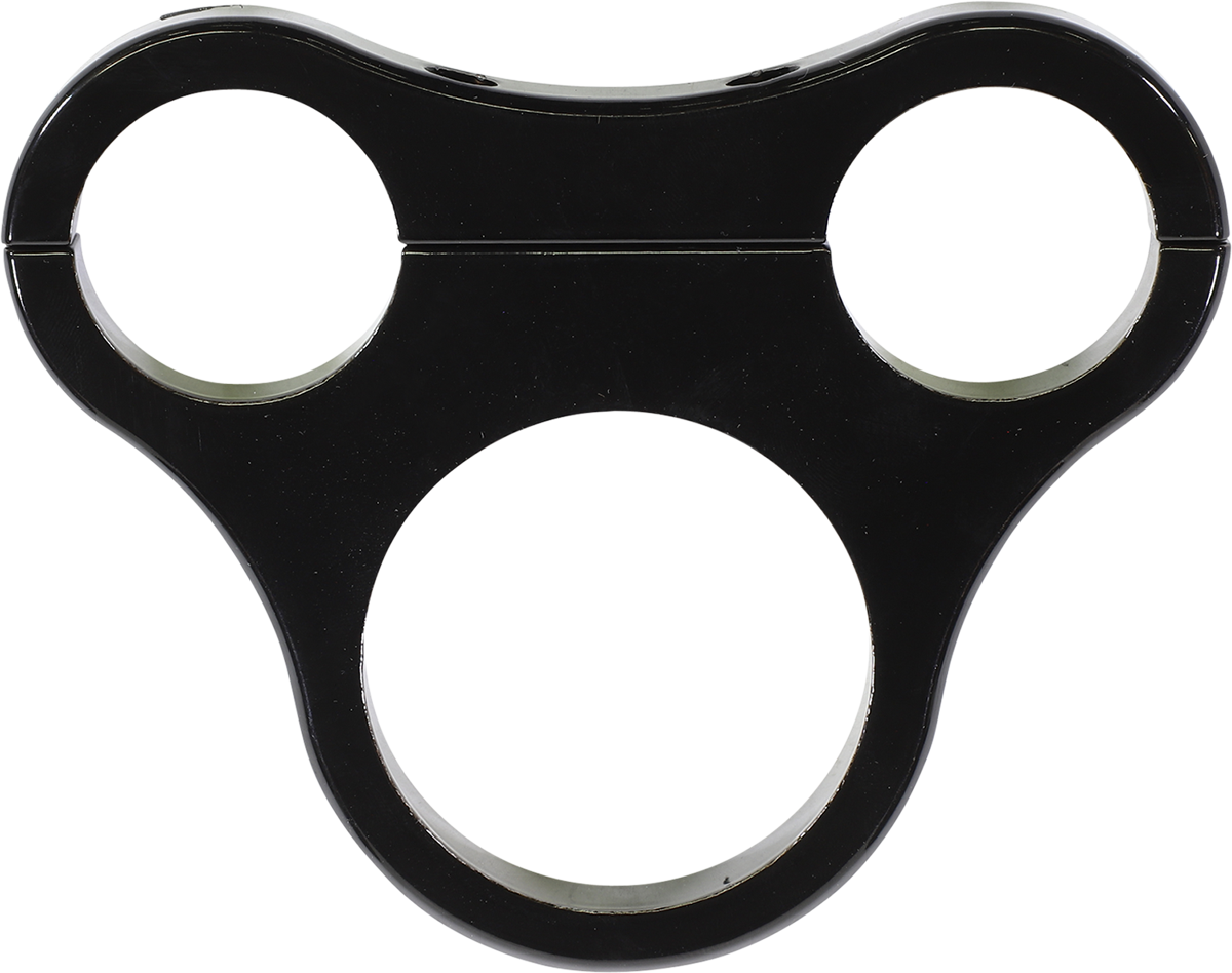 1.5\" T-Bar Gauge Mount - Gloss Black - For Mini Gauge