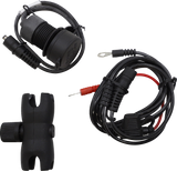 Dual USB Charger - 1\" Ball Mount - Chrome