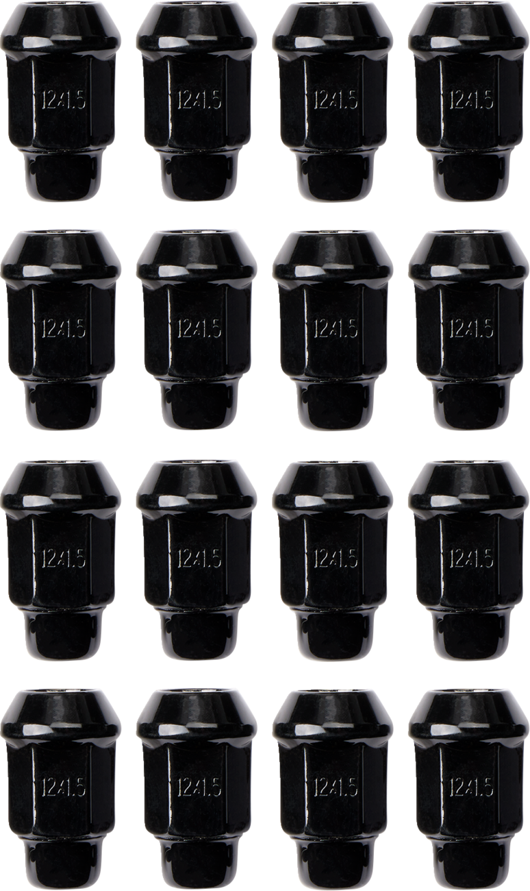 Lug Nut - Black - 12 mm