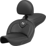 Roadsofa™ Seat - with Backrest - Carbon Fiber - FXDWG \'96-\'23 1996 - 2003