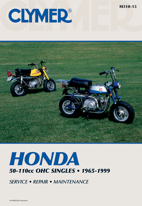 Manual - Honda 50-110 OHC Singles 1965 - 1999