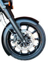 Wrapper Front Fender - Black - Steel - 16\"-19\" 2014 - 2023