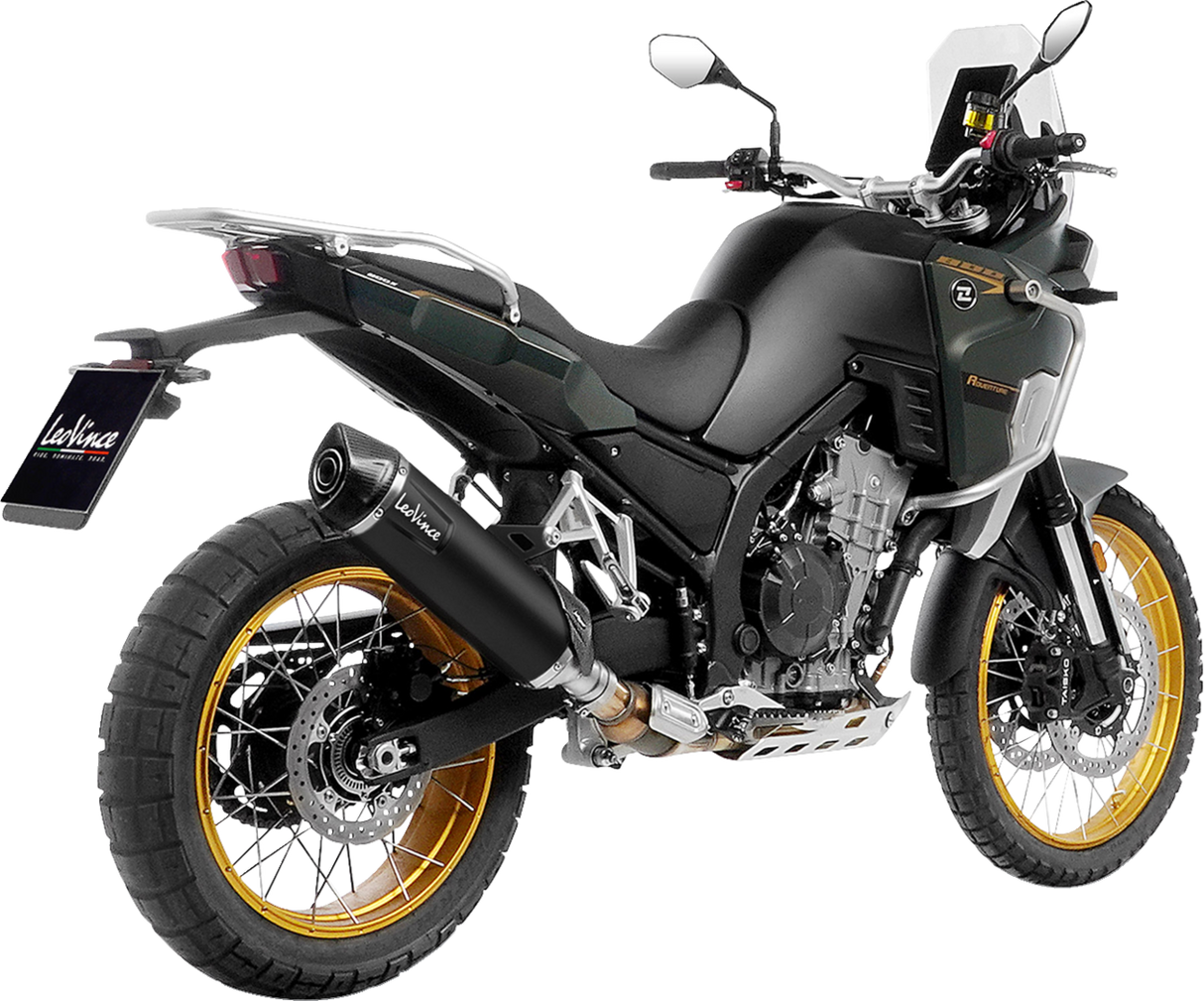 LV One Slip-On Muffler - Black Stainless Steel