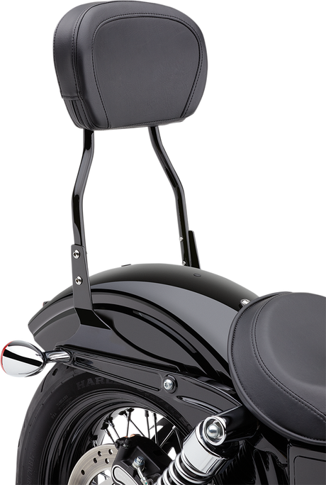 Round Sissy Bar - Short - Black - Sportster 2004 - 2018