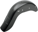 Benchmark 4\" Stretched Rear Fender - Frenched - Steel - For Custom Application