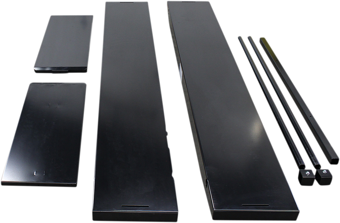 Extensions - S.A.M. 1000/1200 - Side - 12\" - Black - Set