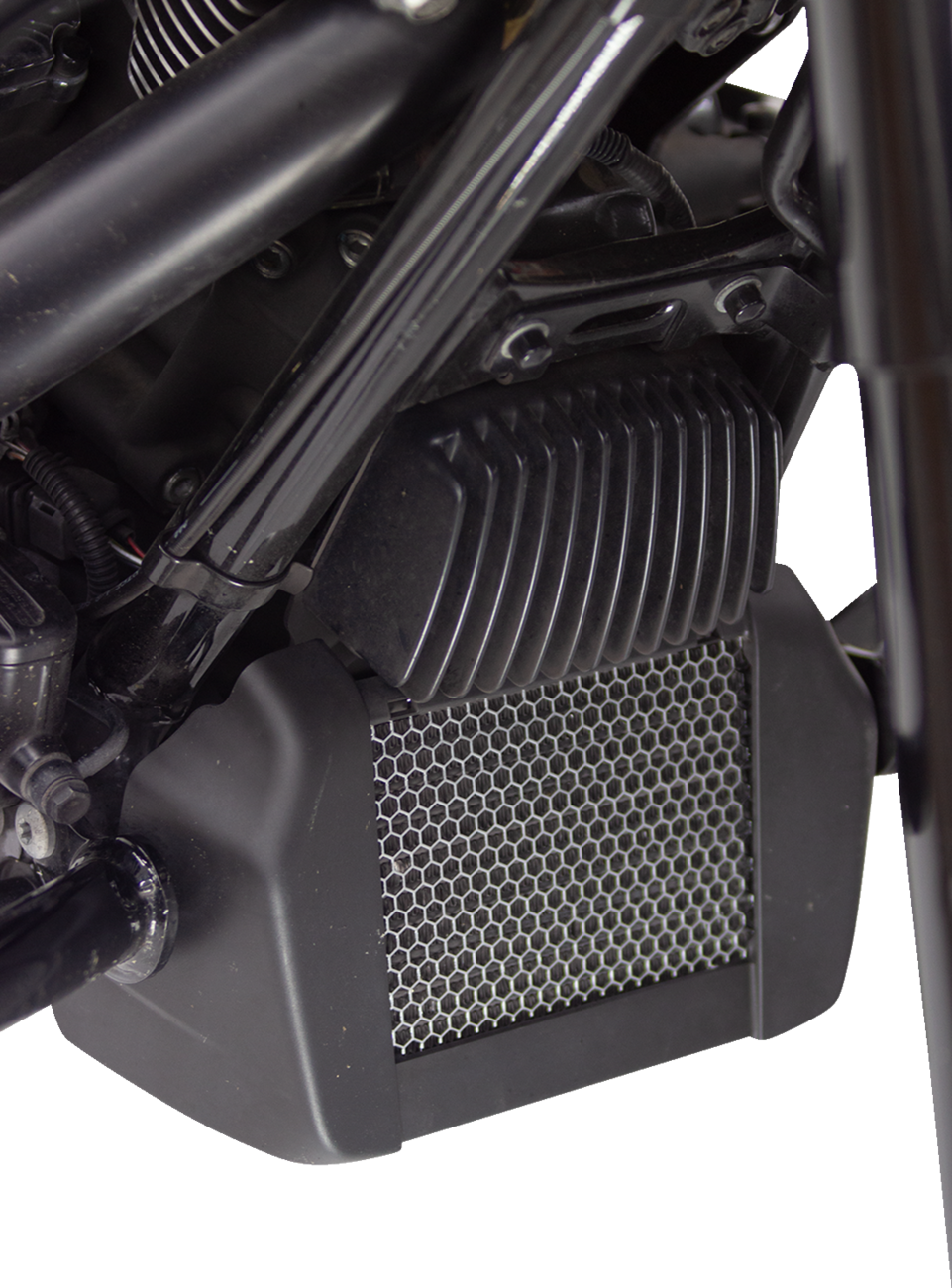 Oil Cooler Guard - Chrome - Touring 2017 - 2023