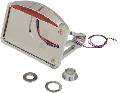 Side Mount Taillight/License Plate Mount - Flat Horizontal - Half-Moon 2000 - 2007