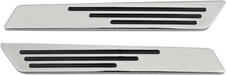 Saddlebag Hinge Inserts - Chrome - FL \'14-\'25 2014 - 2025