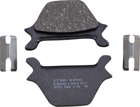 Organic Brake Pads - Harley-Davidson 1987 - 1999