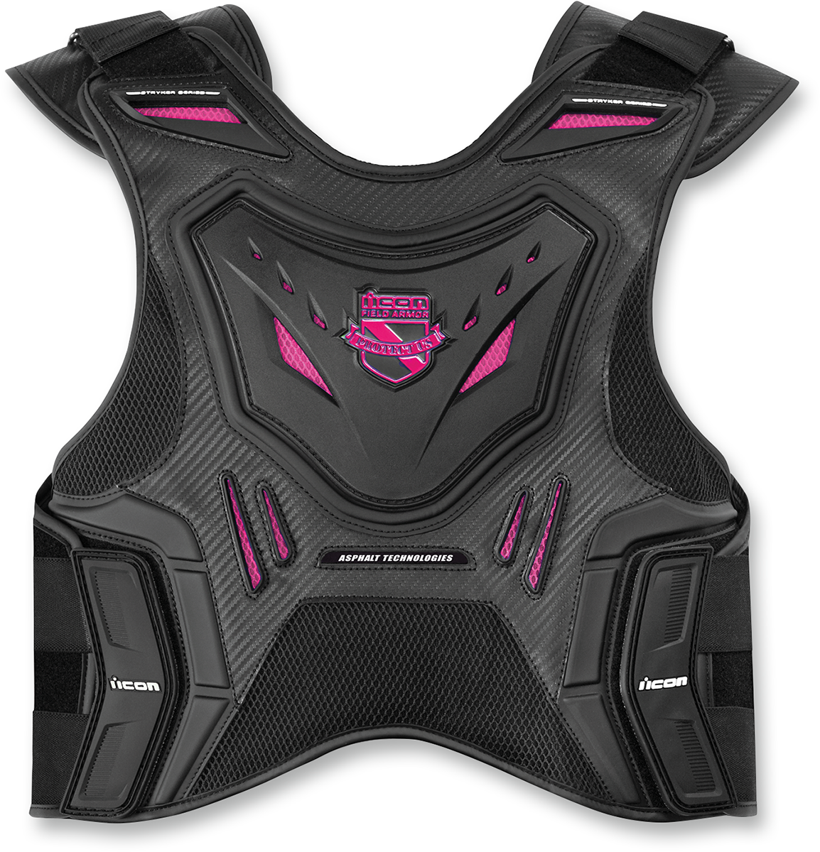 Women\'s Field Armor Stryker™ Vest - Black/Pink - L/XL
