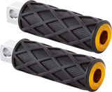 Diamond Footpegs - Male Mount - Gold