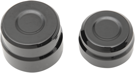 Axle Caps - Rear - Black - Pair 2013 - 2022