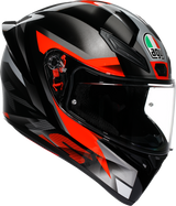 K1 S Helmet - Fastlap - Black/Gray/Red - 2XL