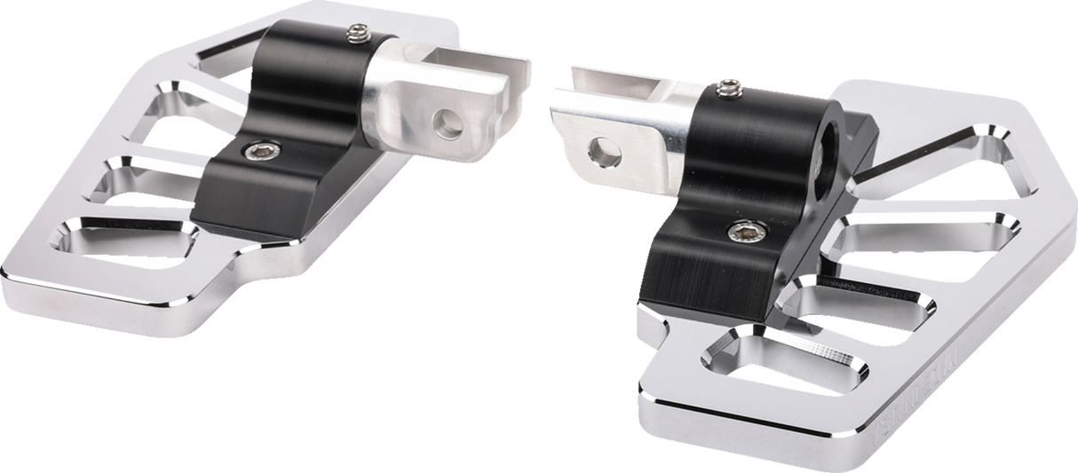 Apex Mini Floorboards - Front - Chrome 2018 - 2023