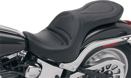 Seat - Explorer™ - Without Backrest - Stitched - Black - FXSTD 2000 - 2007