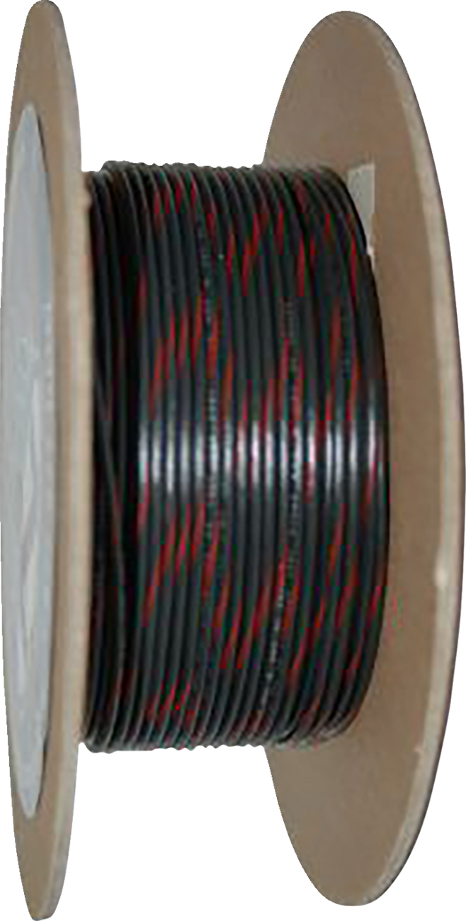100\' Wire Spool - 20 Gauge - Black/Red