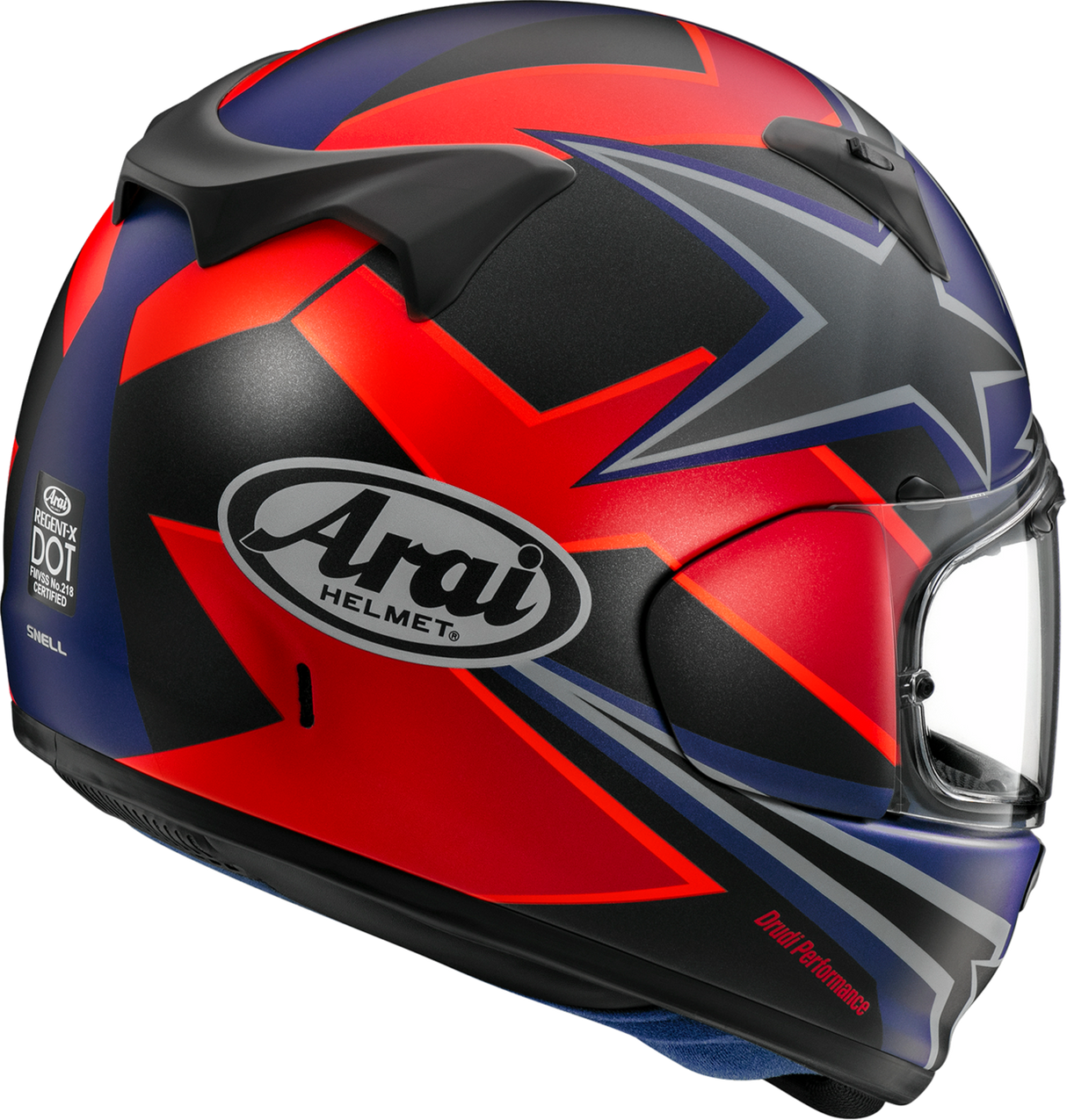 Regent-X Helmet - Stars & Stripes - Dark - Large