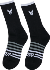 Crew Socks - Black - Large/XL - 3 Pack
