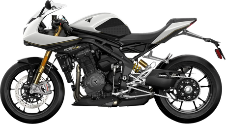 Traction Pad Tank Grips - Volcano - Black - Speed Triple 1200 RR/RS 2021 - 2024