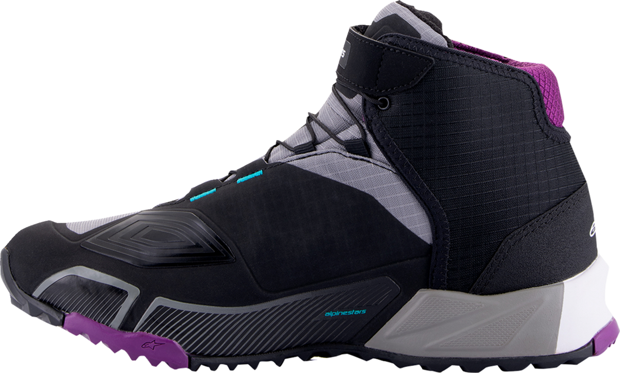 Stella CR-X Drystar® Shoes - Black/Gray/Teal/Purple - US 7